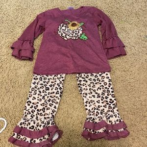 Leopard Pumpkin set
